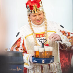 Kölner Dreigestirn mal sportlich